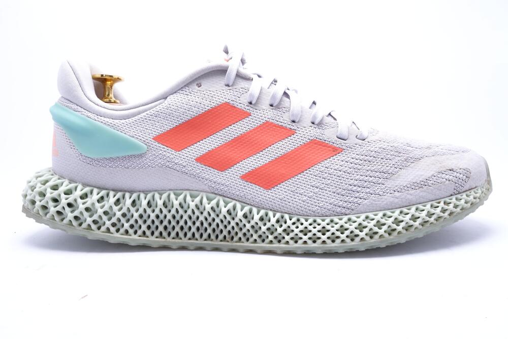 Adidas 4D Primeblue Shoes Mens Size 11 White Mesh Running Sneakers FW1230